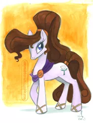 Size: 604x800 | Tagged: artist:amy mebberson, derpibooru import, hercules, megara, ponified, safe