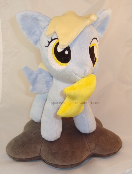 Size: 909x1200 | Tagged: artist:planetplush, cloud, derpibooru import, derpy hooves, filly, irl, photo, plushie, safe, solo