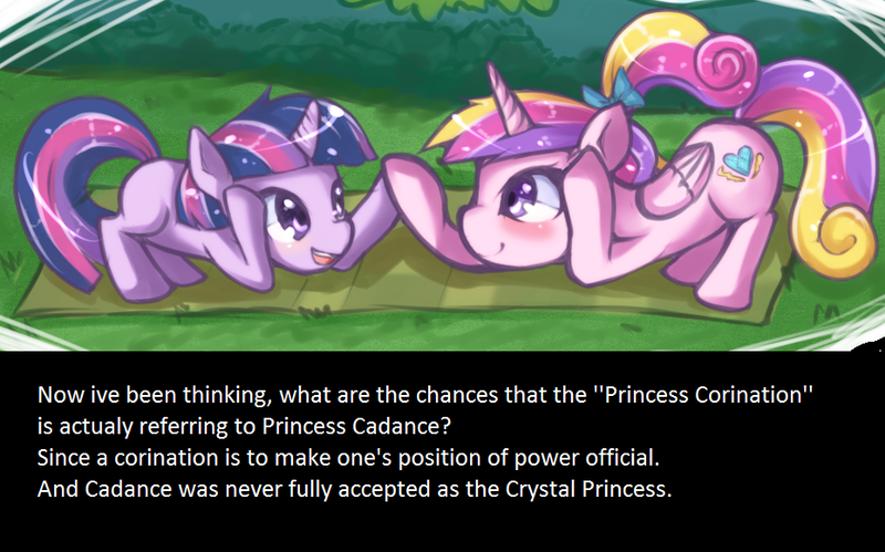 Size: 930x580 | Tagged: alicorn drama, derpibooru import, fan theory, princess cadance, safe, speculation, twilight sparkle