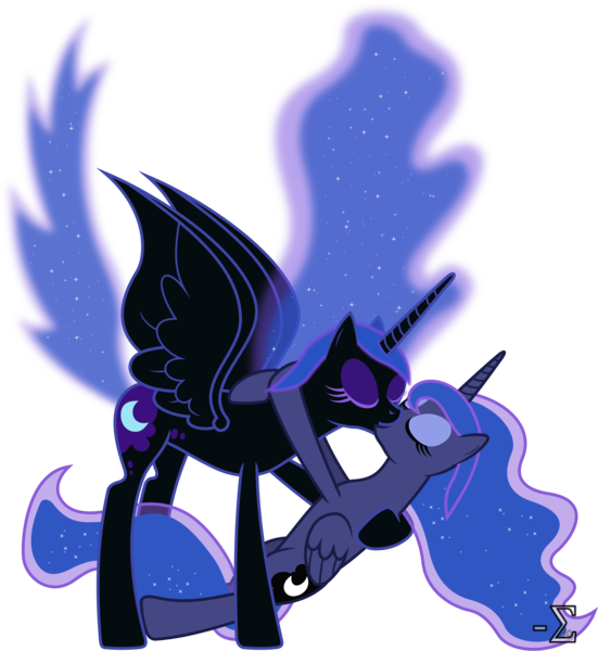 mlp nightmare moon vector