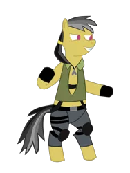 Size: 1174x1559 | Tagged: safe, artist:jewelsfriend, derpibooru import, daring do, pony, bipedal, crossover, mortal kombat, sonya blade