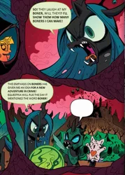 Size: 451x630 | Tagged: batman, comic, cute citizens of wuvy-dovey land, derpibooru import, edit, idw, innocent kitten, parody, queen chrysalis, suggestive, wovey dovey land