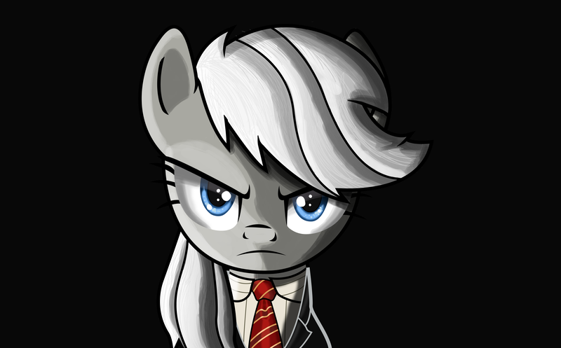 Size: 3943x2448 | Tagged: applejack, artist:anevilzebra, clothes, derpibooru import, hitman, necktie, safe, serious face, simple background, solo, suit