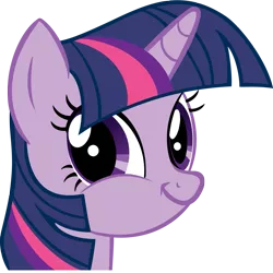 Size: 1185x1185 | Tagged: source needed, safe, derpibooru import, twilight sparkle, unicorn, faic, looking at you, simple background, smiling, solo, transparent background, twiface, unicorn twilight, vector, wrong neighborhood