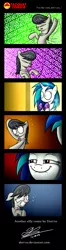 Size: 1202x4585 | Tagged: artist:dori-to, comic, derpibooru import, just one bite, nervous grin, octavia melody, reference, safe, spongebob squarepants, vinyl scratch, wub, you like krabby patties don't you squidward?