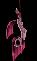 Size: 692x1154 | Tagged: artist:myhysteria, black sclera, creepypasta, derpibooru import, grimdark, hanging, pinkamena diane pie, pinkie pie, rope, zalgo, zalgo pie