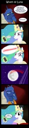 Size: 3506x15133 | Tagged: artist:athos01, comic, parody, princess celestia, princess luna, safe, star trek, star trek ii: the wrath of khan