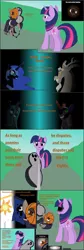 Size: 2227x6590 | Tagged: artist:ardonsword, colored, comic, crossover, derpibooru import, discord, king sombra, naruto, nightmare moon, ponified, queen chrysalis, safe, sharingan, tobi, twilight sparkle, uchiha obito