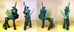 Size: 1805x800 | Tagged: artist:klaufi, derpibooru import, irl, photo, queen chrysalis, safe, sculpture, solo