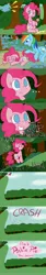 Size: 1200x7206 | Tagged: artist:crade, ask, clone, comic, derpibooru import, pinkie pie, pinkie pie the second, rainbow dash, safe, too dumb to live, tumblr