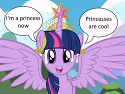 Size: 500x375 | Tagged: safe, artist:pixelkitties, derpibooru import, twilight sparkle, twilight sparkle (alicorn), alicorn, pony, alicorn drama, doctor who, exploitable meme, meme, princess, twilight rustler meme