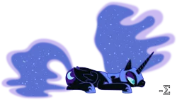 Size: 10490x5920 | Tagged: absurd resolution, artist:90sigma, crying, derpibooru import, nightmare moon, sad, safe, simple background, transparent background, vector