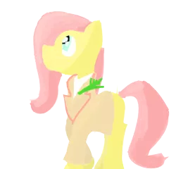 Size: 1168x1123 | Tagged: safe, artist:soupepotage, derpibooru import, fluttershy, doctor who, fifth doctor, frock coat