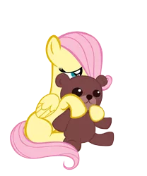 Size: 5787x6969 | Tagged: absurd resolution, artist:sofunnyguy, filly, fluttershy, safe, teddy bear