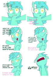 Size: 444x645 | Tagged: safe, derpibooru import, lyra heartstrings, pony, unicorn, fanfic:anthropology, anthropology-with-lyra, camera, comic, solo, tumblr, tumblr comic