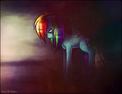 Size: 1280x990 | Tagged: artist:crazyrainbow0, crying, dark, derpibooru import, rainbow dash, sad, safe, solo