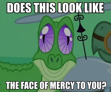 Size: 366x304 | Tagged: derpibooru import, face of mercy, gummy, image macro, just for sidekicks, meme, roflbot, safe, tank