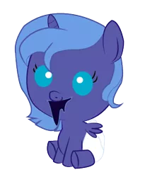Size: 376x458 | Tagged: safe, artist:convoykaiser, derpibooru import, princess luna, pony, baby, baby pony, diaper, filly, foal, simple background, solo, transparent background, woona