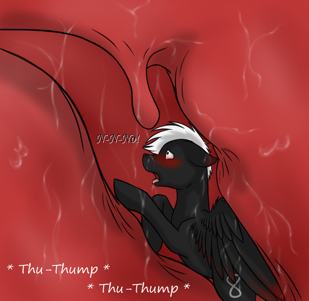 Size: 1193x1164 | Tagged: questionable, artist:nekonx103, derpibooru import, oc, oc:passion, oc:pride, unofficial characters only, pegasus, pony, blushing, drool, esophagus, fetish, imminent vore, internal, micro, passion, pride passion vore comic, scared, soft vore, swallowing, unwilling, uvula, vore