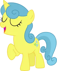 Size: 4922x6077 | Tagged: safe, artist:daydreamsyndrom, derpibooru import, lemon hearts, absurd resolution, filly, simple background, transparent background, vector