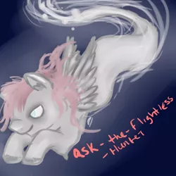 Size: 500x500 | Tagged: 30 minute art challenge, artist:ask-the-flightless-hunter, derpibooru import, ghost, ghost pony, oc, safe, unofficial characters only