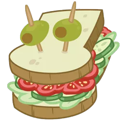 Size: 5000x5000 | Tagged: absurd resolution, a canterlot wedding, artist:birthofthepheonix, derpibooru import, safe, sandwich, sandwich armor, simple background, transparent background, vector