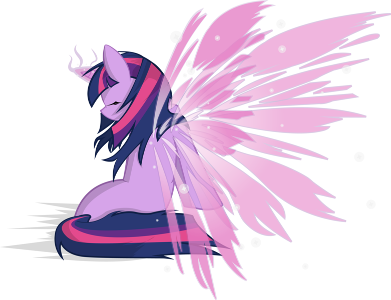 Size: 3190x2451 | Tagged: artificial wings, artist:ostichristian, augmented, derpibooru import, magic, magic wings, safe, solo, twilight sparkle, wings
