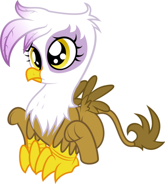 Size: 7222x8061 | Tagged: safe, artist:glancojusticar, artist:tim015, derpibooru import, gilda, gryphon, absurd resolution, baby, chickub, colored, gildadorable, image, png, simple background, transparent background, vector, younger