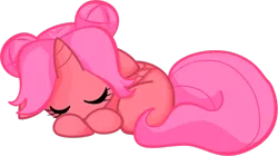 Size: 900x503 | Tagged: safe, artist:bigbuxart, derpibooru import, oc, oc:cherry bloom, unofficial characters only, alicorn, pony, alicorn oc, sleeping, solo