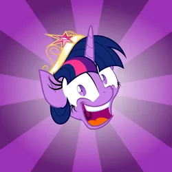 Size: 3000x3000 | Tagged: safe, anonymous artist, derpibooru import, twilight sparkle, twilight sparkle (alicorn), alicorn, pony, advice meme, advice twilicorn, big crown thingy, female, mare, meme, template