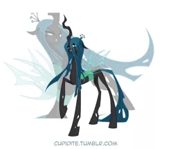 Size: 1785x1532 | Tagged: safe, artist:tarajenkins, derpibooru import, queen chrysalis, changeling, changeling queen, cupidite, female, image, jpeg, simple background, solo, zoom layer
