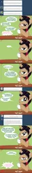 Size: 1236x6547 | Tagged: aaron pony, artist:shinta-girl, ask, comic, derpibooru import, oc, safe, spanish, translated in the description, tumblr, unofficial characters only