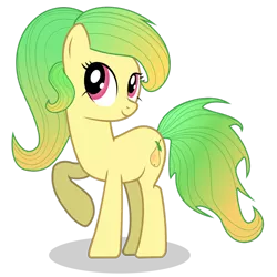 Size: 900x900 | Tagged: safe, artist:dolphinfox, derpibooru import, oc, unofficial characters only, earth pony, pony, pear, simple background, transparent background, vector