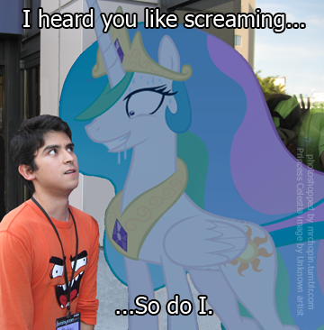 Size: 360x366 | Tagged: derpibooru import, human, irl, irl human, photo, photoshop, princess celestia, princess molestia, safe, yaplap