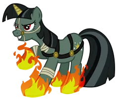 Size: 780x640 | Tagged: artist:amberbewildered, crossover, derpibooru import, fire, halloween, mummy, neopets, safe, solo, the nightsteed, twilight sparkle