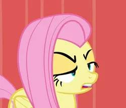 Size: 714x607 | Tagged: derpibooru import, female, fluttershy, fluttershy is not amused, mare, safe, solo, unamused