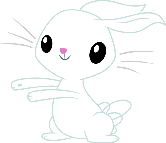 Size: 1024x882 | Tagged: angel bunny, artist:mewtwo-ex, derpibooru import, rabbit, safe, simple background, solo, transparent background, vector