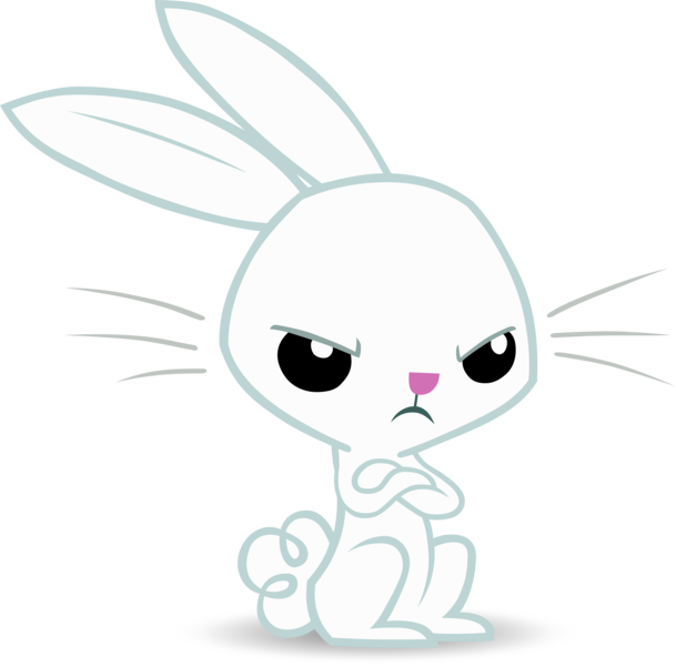 Size: 3000x2955 | Tagged: angel bunny, artist:404compliant, derpibooru import, safe, simple background, solo, transparent background, vector