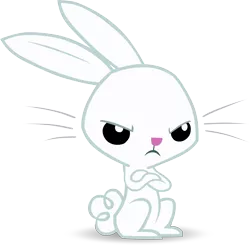 Size: 3000x2955 | Tagged: angel bunny, artist:404compliant, derpibooru import, safe, simple background, solo, transparent background, vector