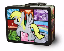 Size: 533x427 | Tagged: safe, derpibooru import, official, derpy hooves, pegasus, pony, enterplay, enterplay llc, female, lunchbox, mare, merchandise