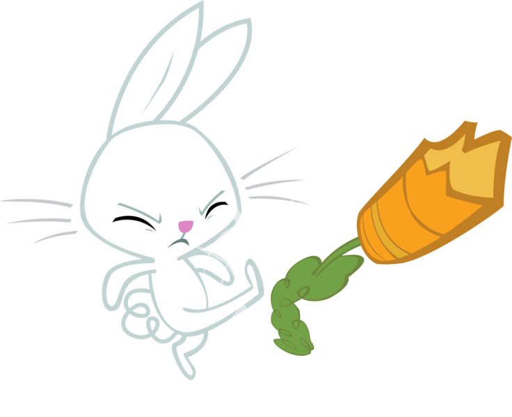 Size: 3192x2602 | Tagged: angel bunny, angry, artist:cloudshadezer0, carrot, derpibooru import, kick, kicking, safe, simple background, transparent background, vector