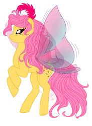 Size: 374x510 | Tagged: artist:masqueadrift, derpibooru import, flutter pony, g1, g1 to g4, generation leap, masqueadrift, queen, queen rosedust, rosedust, safe