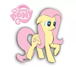 Size: 703x622 | Tagged: artist:radsy, derpibooru import, fluttershy, logo, safe, sketch