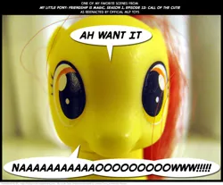 Size: 1024x846 | Tagged: safe, artist:kturtle, derpibooru import, apple bloom, brushable, comic, irl, my favorite scenes, photo, toy