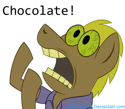 Size: 1024x893 | Tagged: artist:elponyfurry, chocolate, chocolate with nuts, derpibooru import, food porn thread, ponified, safe, spongebob squarepants, tom smith