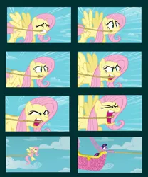 Size: 833x1000 | Tagged: safe, derpibooru import, fluttershy, twilight sparkle, official, william bradford