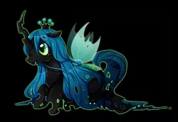 Size: 651x447 | Tagged: artist:duckfoxy, artist:missaka, cute, cutealis, derpibooru import, queen chrysalis, safe, solo