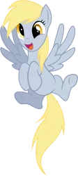 Size: 5365x12022 | Tagged: safe, artist:sparkponies, derpibooru import, derpy hooves, pegasus, pony, absurd resolution, female, happy, mare, simple background, smiling, transparent background, vector