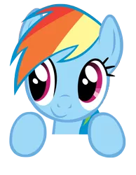 Size: 5000x6430 | Tagged: safe, artist:craftybrony, derpibooru import, rainbow dash, pegasus, pony, absurd resolution, cute, dashabetes, female, mare, simple background, smiling, solo, transparent background, vector