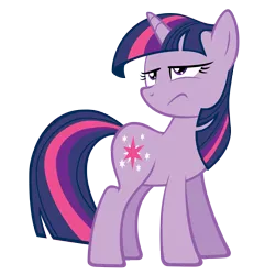 Size: 3900x3900 | Tagged: safe, artist:geonine, derpibooru import, twilight sparkle, simple background, transparent background, unamused, vector